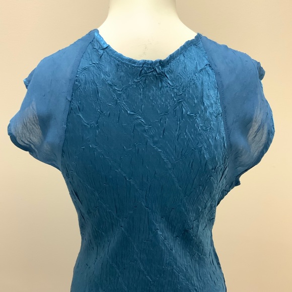 Komarov Charmeuse Cap Sleeve Midi Dress - Picture 5 of 10